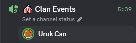 Image for clan event discord community night