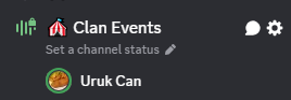 Image for clan event discord community night
