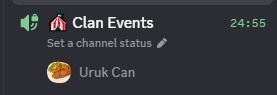 Image for clan event discord community night