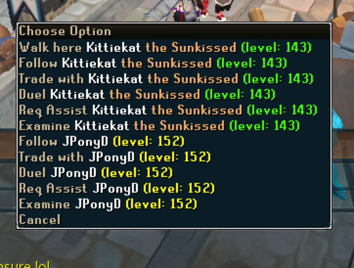 Image for clan event Sunday Skill and Chill