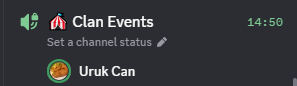 Image for clan event discord community night