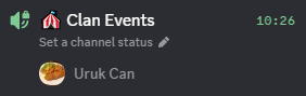 Image for clan event discord community night