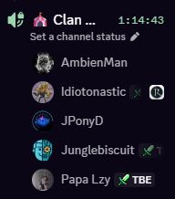 Image for clan event Tuesday PVm