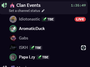 Image for clan event tUESDAY pvm