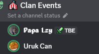 Image for clan event discord community night