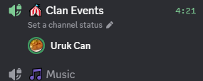 Image for clan event discord community night
