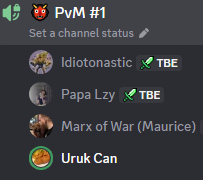 Image for clan event discord community night
